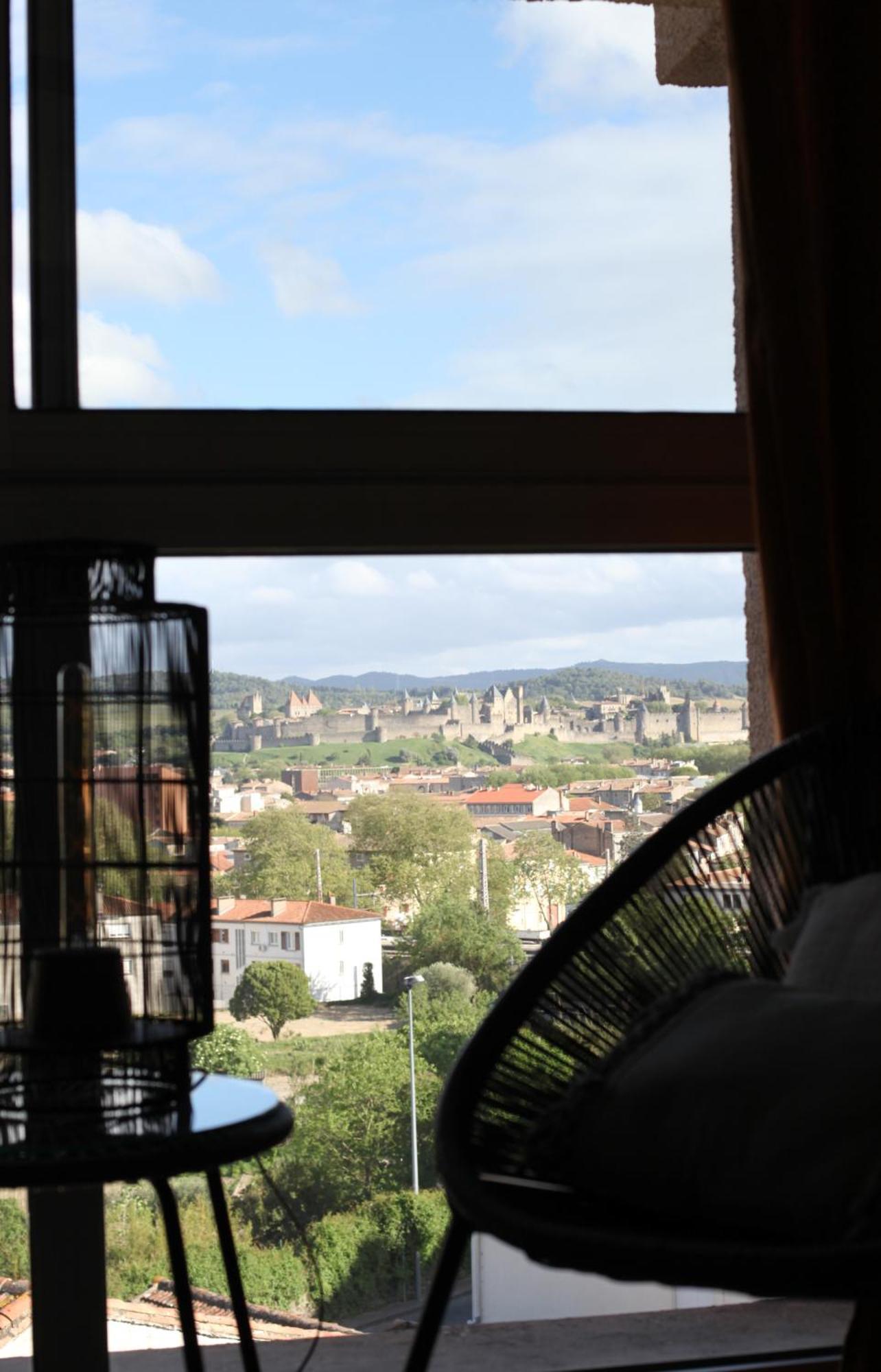 Studio Avec Parking Vue Sur La Cite De Каркассон Экстерьер фото